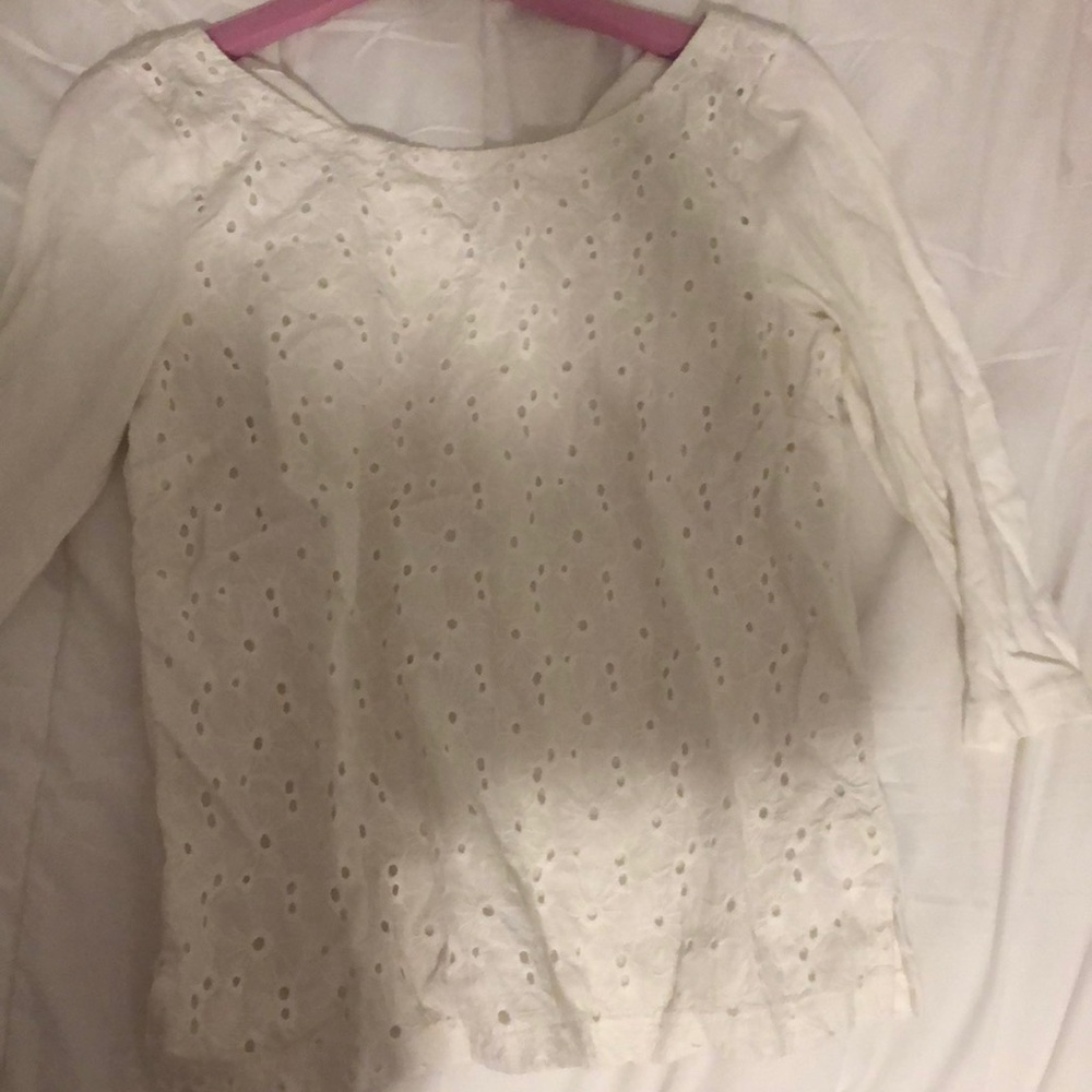 Jcrew lacy top
